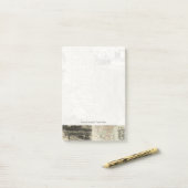 Post-it® Carte du Texas aux frontières du comté (Sur un bureau)