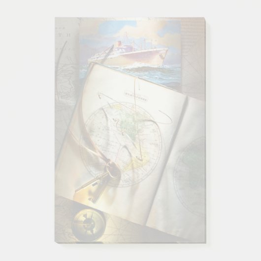 Post-it® Carte et boussole (Devant)
