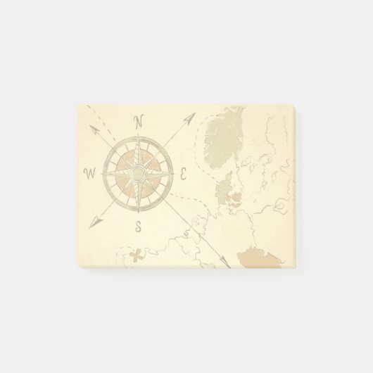Post-it® Carte et Compass (Devant)
