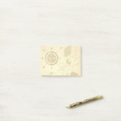 Post-it® Carte et Compass (Sur un bureau)