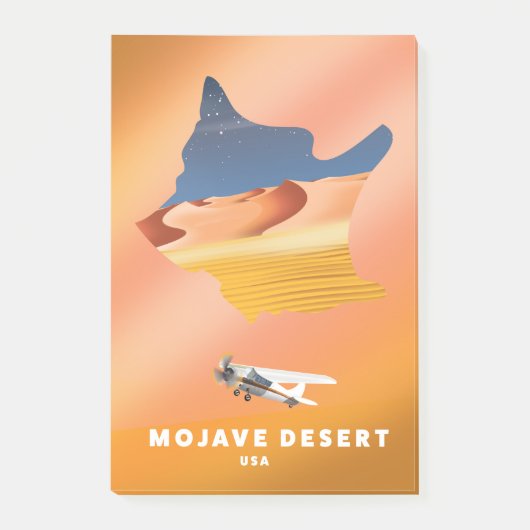 Post-it® Carte Mojave Desert USA (Devant)