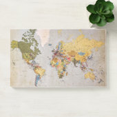 Post-it® carte mondiale (Bureau)