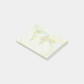 Post-it® Carte mondiale Globe Pays Atlas (Incliné)