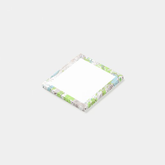 Post-it® Carte topographique (Incliné)