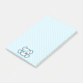 Post-it® Cartes à notes Kawaii Pirate Skull (Incliné)