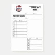 Cartes de composition de football américain