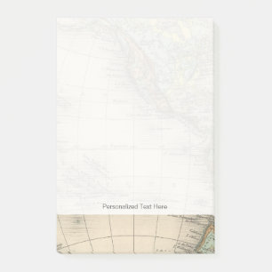 Post-it® Cartes hypsométriques mondiales