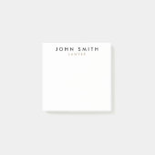 Post-it® Cartes professionnelles (Devant)