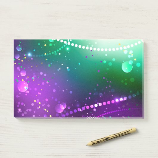 Post-it® Carthagène Solive Purple (Sur un bureau)