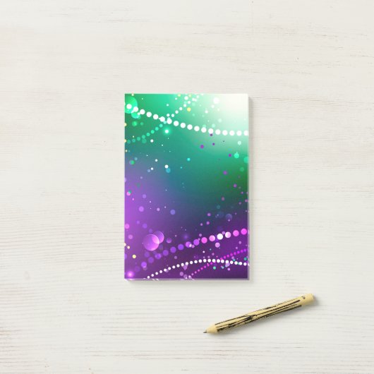 Post-it® Carthagène Solive Purple (Sur un bureau)