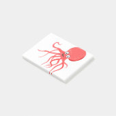 Post-it® Cartographie octopus orange mer rouge (Incliné)
