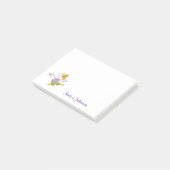 Post-it® Carton amusant personnalisé Flying Duck Bloc-notes (Incliné)