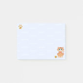 Post-it® Carton de chat Ginger Tabby Kitty (Devant)
