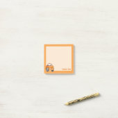 Post-it® Carton Orange (Sur un bureau)