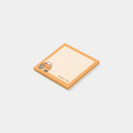 Post-it® Carton Orange (Incliné)