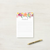 Post-it® Carton personnalisé (Sur un bureau)