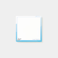 Cartoon Blue White Grey Shark Nom de l'animal