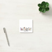 Post-it® cartoon dogs in a row design2 (Bureau)