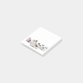 Post-it® cartoon dogs in a row design2 (Incliné)