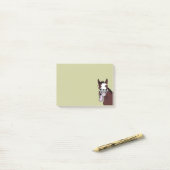 Post-it® Cartoon Laughing Cheval Humour amusant Bureau Cade (Sur un bureau)