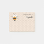 Post-it® Cartoon mignon Miel Abeille de Miel (Devant)