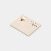 Post-it® Cartoon mignon Miel Abeille de Miel (Incliné)