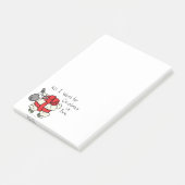 Post-it® Cartoon mignon mouton de Noël (Incliné)