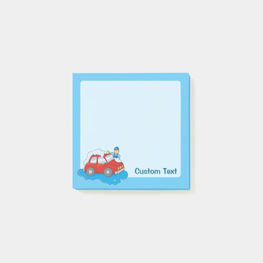 Post-it® Carwashington Man (Devant)