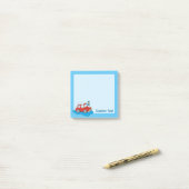 Post-it® Carwashington Man (Sur un bureau)