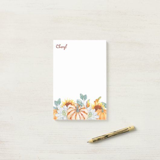 Post-it® cas (Sur un bureau)