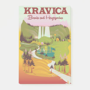 Post-it® Cascades de Kravica Bosnie-Herzégovine
