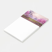 Post-it® Cascades et cerisiers au bord d'un lac (Incliné)