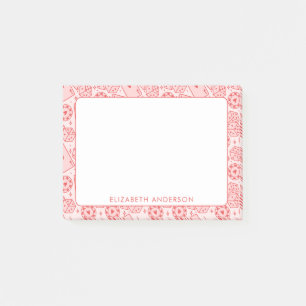 Post-it® Casino personnalisé Vegas esthétique rose rose