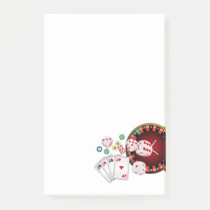 Post-it® casino, poker, objet adulte
