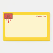 Post-it® Cassette Cœur Rouge (Devant)