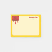 Post-it® Cassette Cœur Rouge (Devant)