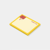 Post-it® Cassette Cœur Rouge (Incliné)