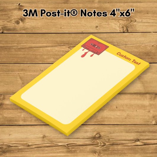 Post-it® Cassette Cœur Rouge