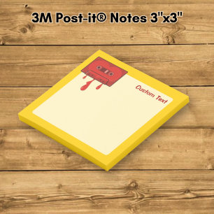 Post-it® Cassette Cœur Rouge