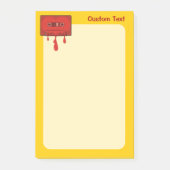 Post-it® Cassette Cœur Rouge (Devant)