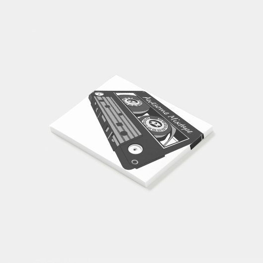 Post-it® Cassette Mixtape (Incliné)