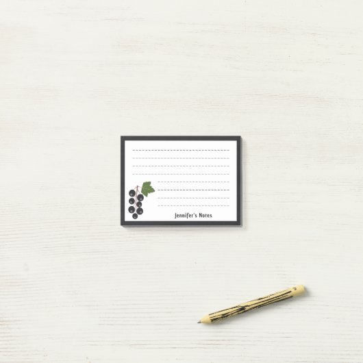 Post-it® Cassis (Sur un bureau)