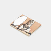 Post-it® Cat (Incliné)