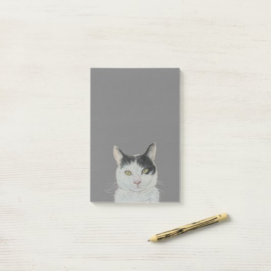 Post-it® Cat (Sur un bureau)