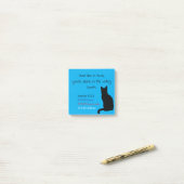 Post-it® Cat2_Bleu (Sur un bureau)