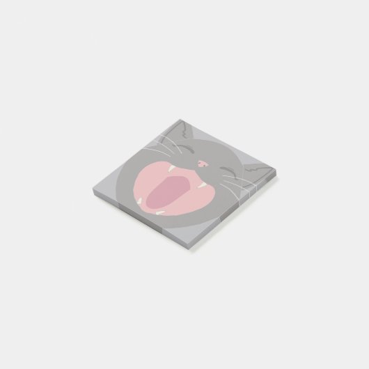Post-it® Cat Nom Grey (Incliné)
