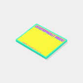 Post-it® CATASTROPHIQUEMENT URGENT (Jaune) (Incliné)