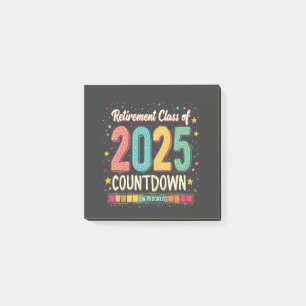 Post-it® Catégorie de retraite de 2025 en cours de graduati