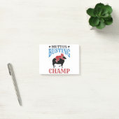 Post-it® Cavalier de mouton champion de Mutton Busting (Bureau)