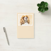 Post-it® Cavalier King Charles Spaniel Peinture originale (Bureau)